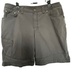 LL Bean Mens Field Shorts Charcoal Gray Cotton Nylon Utility Item 501149 Size 38